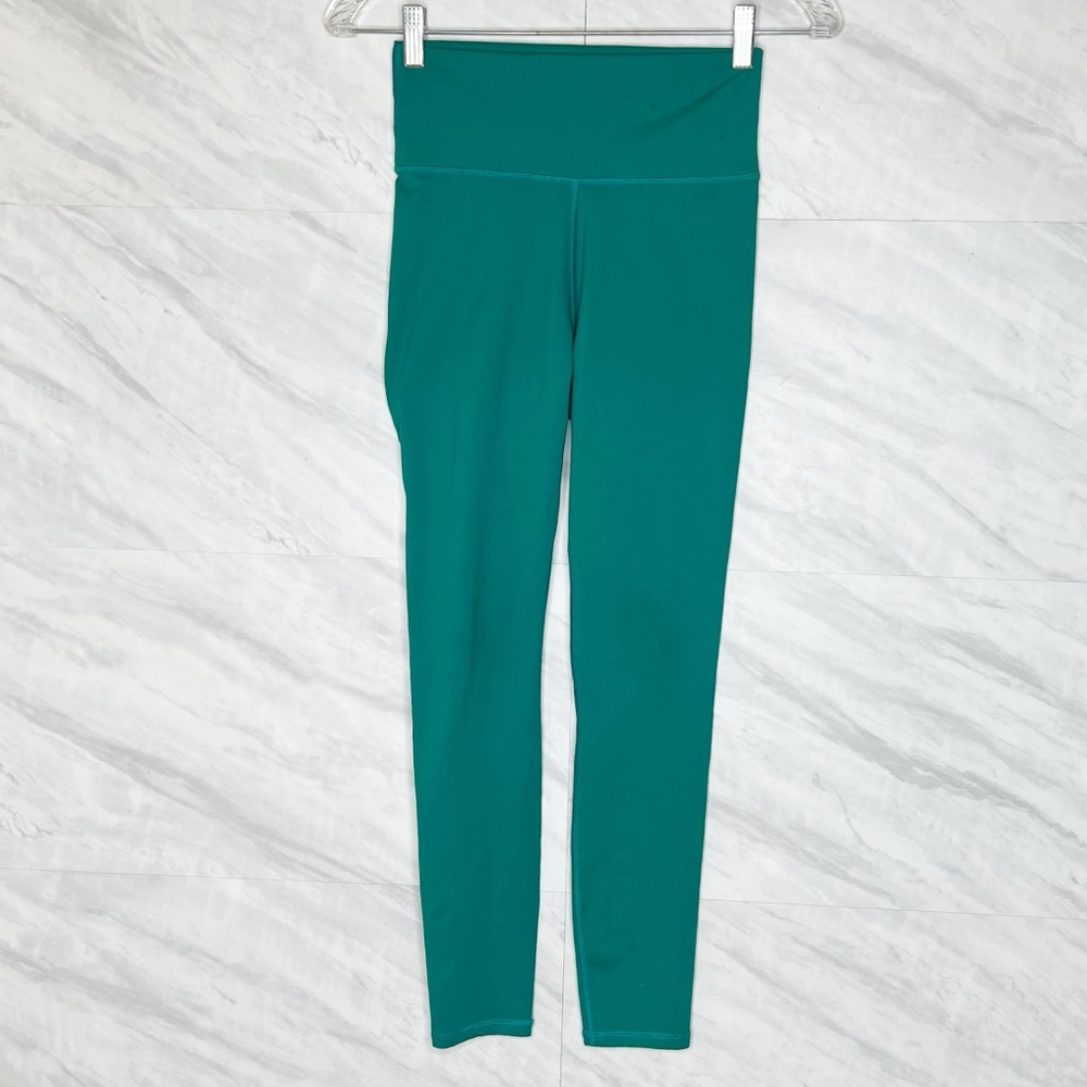 Fabletics Teal Green Full Length Legging Small